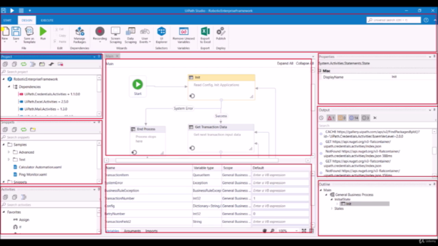 UiPath Studio Overview - Video Tutorials & Features Guide